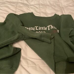 PrettyLittleThing Forest Green Pullover